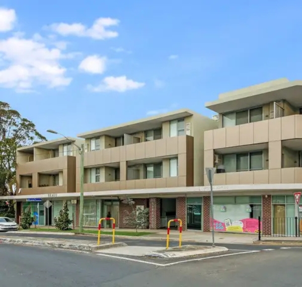 Commercial buildings in Georges Hall, NSW